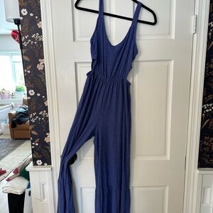 Elegant Blue Jumpsuit